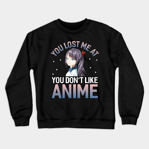 Anime Manga Cosplay Comic Kawaii Otaku Geek Gift Crewneck Sweatshirt by Tee__Dot